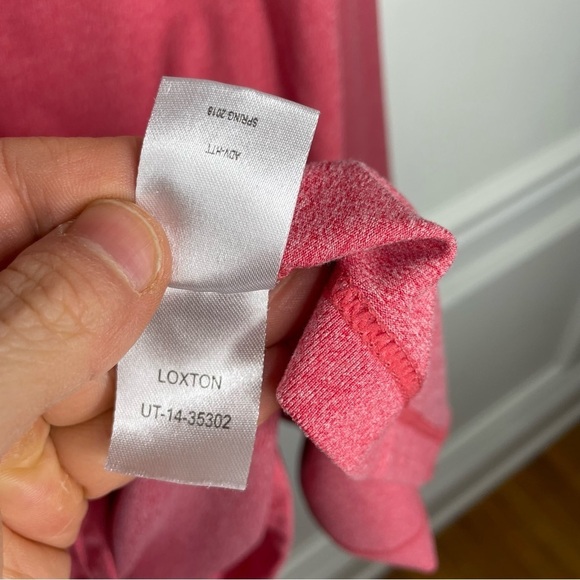 UNTUCKIT Loxton Salmon 1/4 Zip Performance Pullover Mens XL - Picture 4 of 7